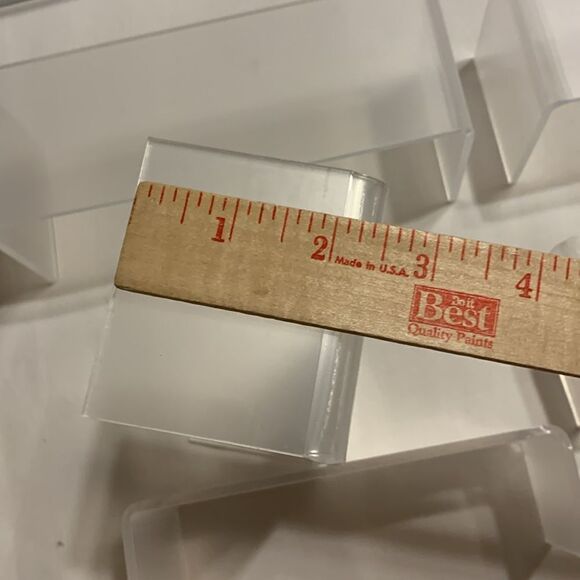 10 piece set of clear acrylic display risers 5 sizes for candy or jewelry, etc. - Picture 11 of 14